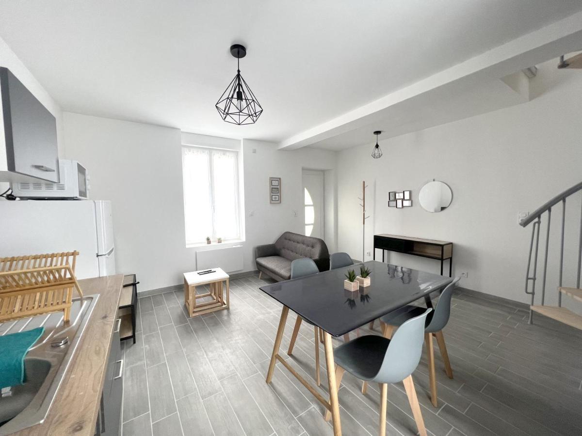 180A - Duplex T2 Tout Confort Du Gond - 45 M2 勒贡蓬图夫尔 外观 照片